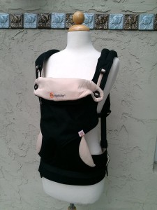 We have new and used Ergos, Happy Wraps, and slings. We're happy to answer any and all of your baby-wearing questions!